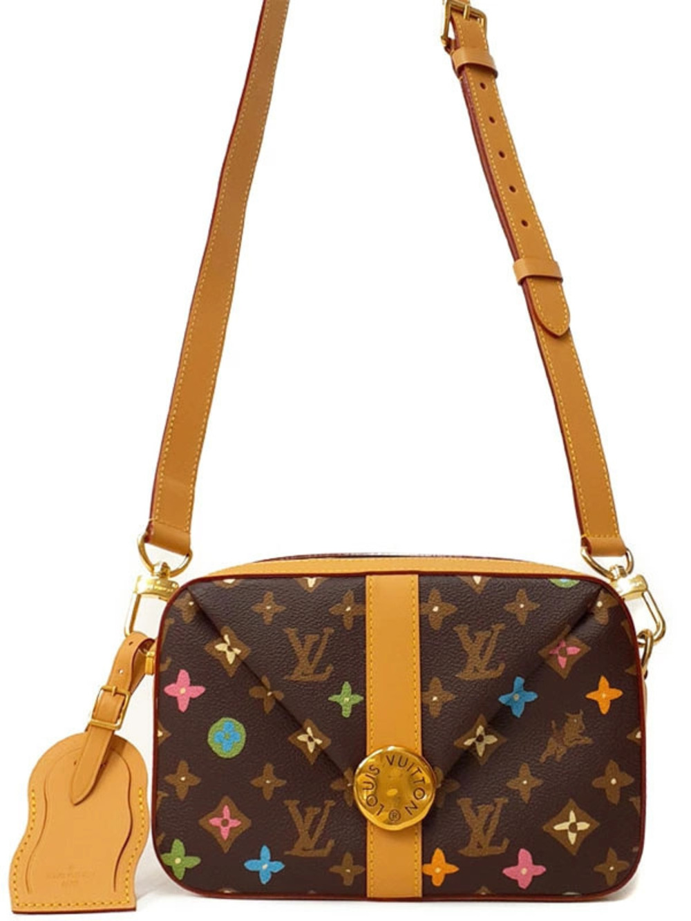 Louis Vuitton Monogram Craggy Envelope Messenger Shoulder Bag